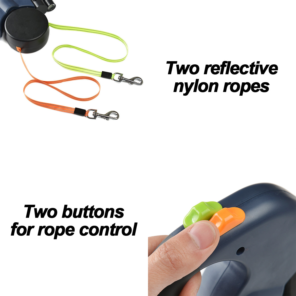 PawFlow™ Dual Leash