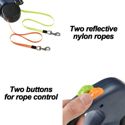 PawFlow™ Dual Leash